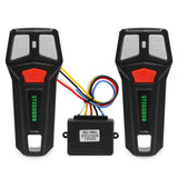STEGODON Wireless Winch Remote Control Kit with 2pcs Wireless Winch Remote Universal Winch Wireless System for Truck, ATV and SUV