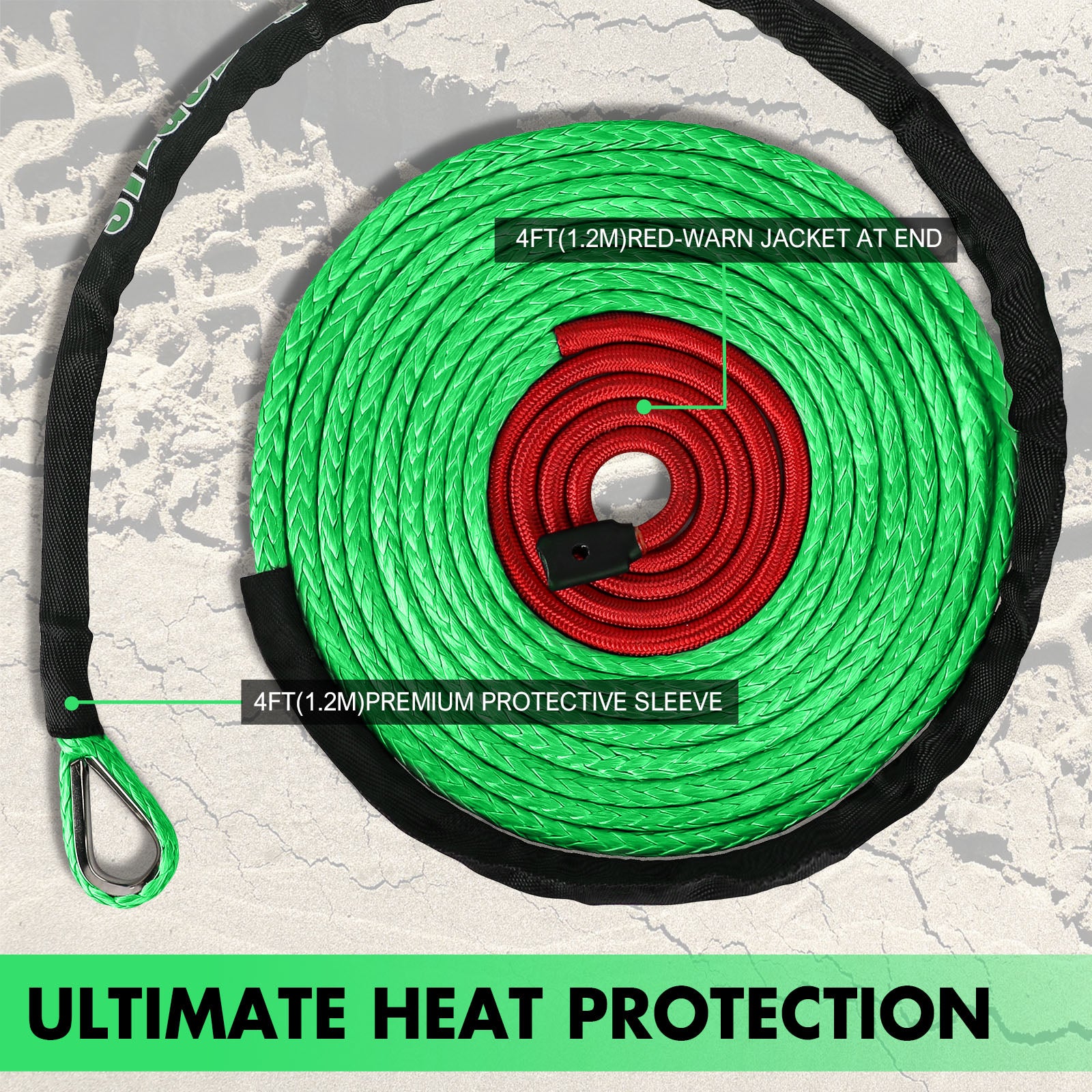 TGL 3 Inch, 8 Foot Tree Saver, Winch Strap, Tow Strap 30,000 Pound Capacity : Buy Online At Best Price In KSA - Souq Is Now - Foto 2