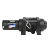 LIANDA 3000 lb 12V DC Electric Winch, Off Road Waterproof Winch for UTV ATV Boat with Both Wireless Handheld Remote and Corded Control Recovery Winch Synthetic Rope