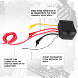 STEGODON Winch Control Box for 9500-13000 LBS with remotes