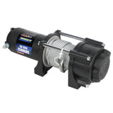 LIANDA 2500lbs Steel Winch with Remote Control & Mounting Plate ATV UTV Towing Trailer Winch Off-Road