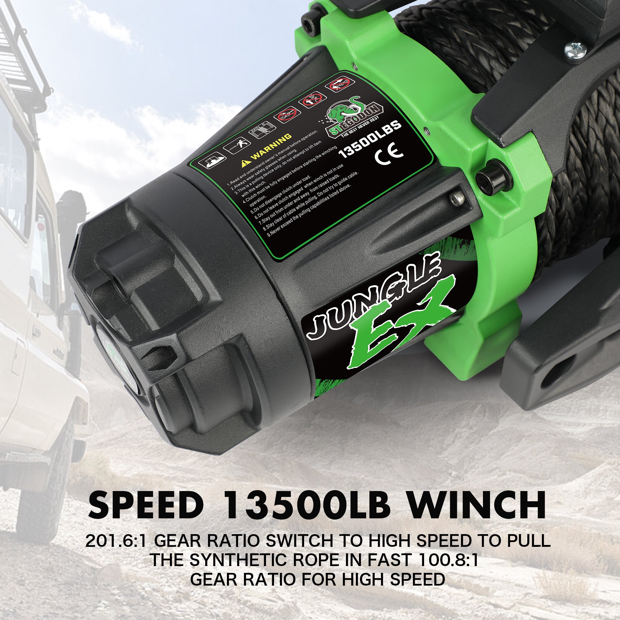 STEGODON New Wireless Winch Remote Control Kit 12V 150ft Switch Handse –  stegodon