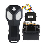 4500BL Relay and New Wireless Winch Remote Control Kit 12V 150ft Switch Handset Controller for Truck Jeep ATV SUV